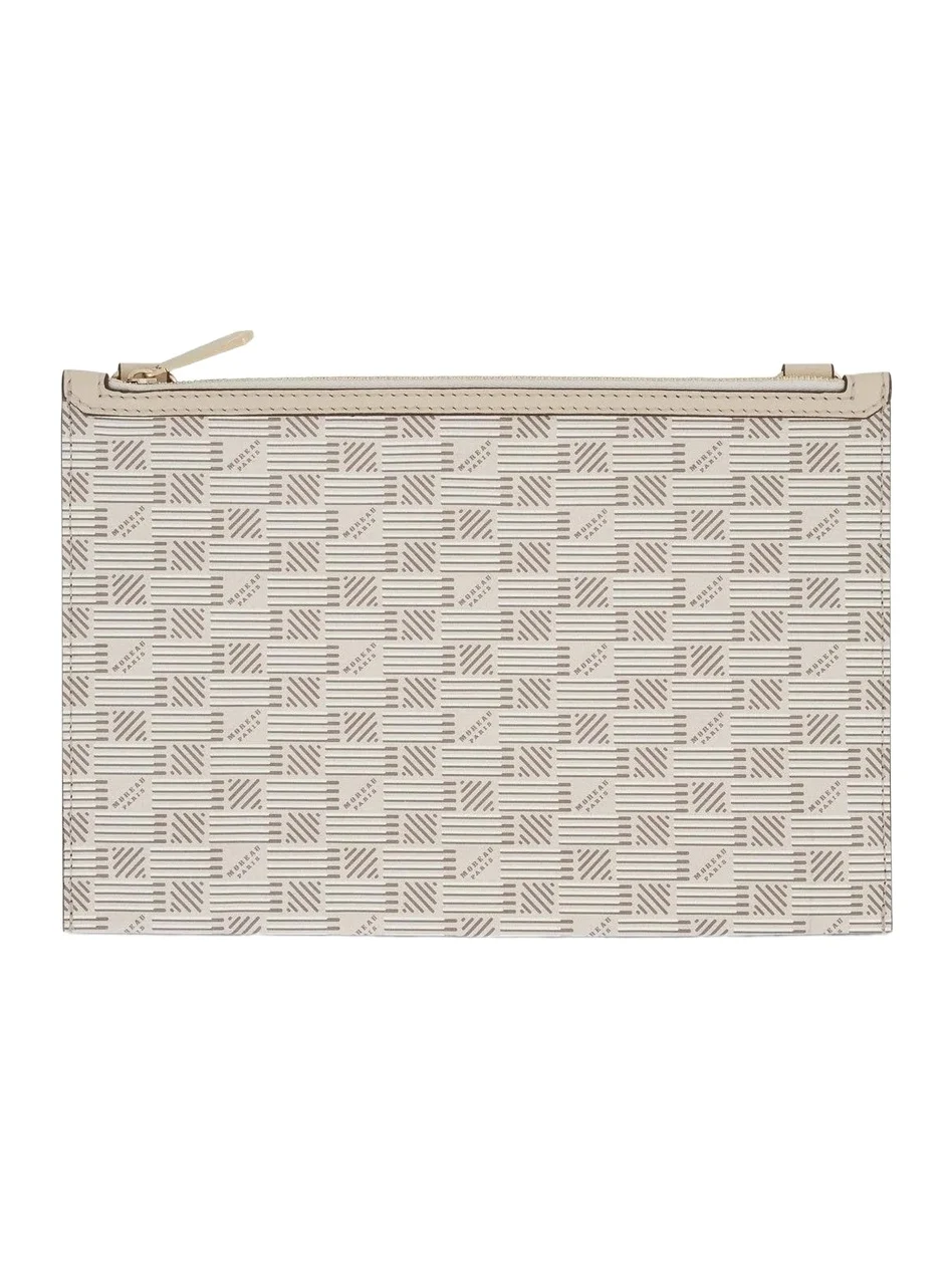 MOREAU Saint Multiple Pouch Crossbody PM in Milk