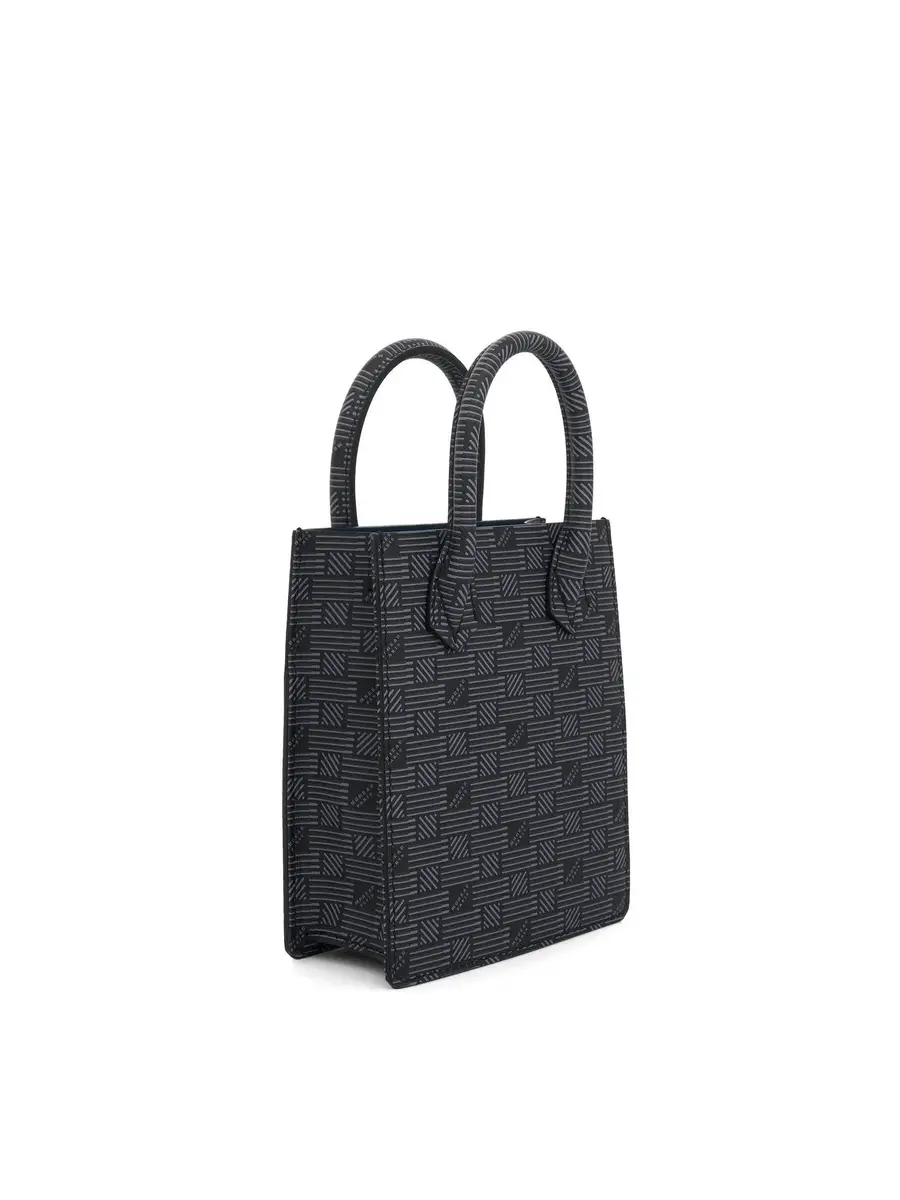 MOREAU Suite XS Bag in Printed Calf Black/blue | Thumbnail 3 MOREAU Suite XS Bag in Printed Calf Black/blue | Thumbnail 3