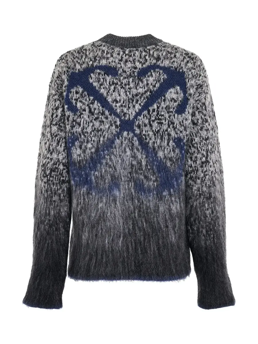 Off-White Fuzzy Mohair Arrow Knitwear | Thumbnail 4 Off-White Fuzzy Mohair Arrow Knitwear | Thumbnail 4