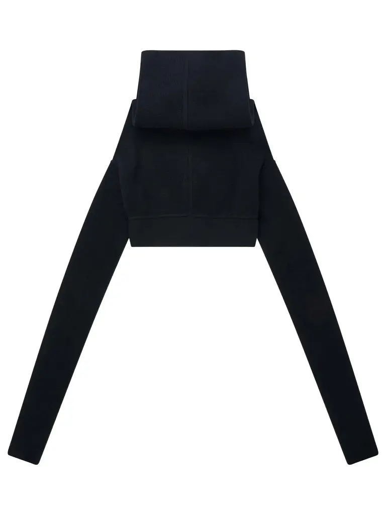 Rick Owens Cowl Pull Knit Sweater | Image 1 Rick Owens Cowl Pull Knit Sweater | Image 1