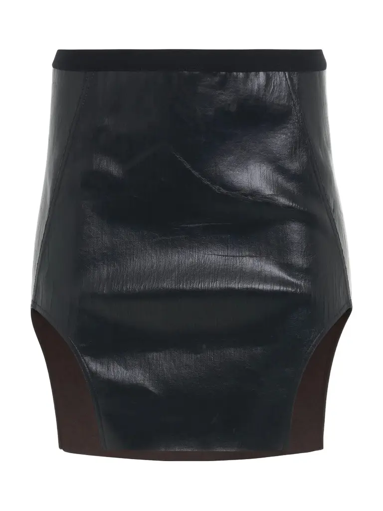 Rick Owens Diana Mini Denim Skirt | Image 1 Rick Owens Diana Mini Denim Skirt | Image 1