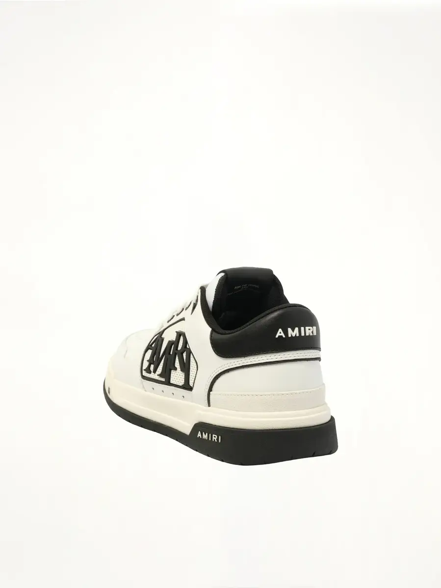 AMIRI Classic Low Sneaker in White/black | Thumbnail 2