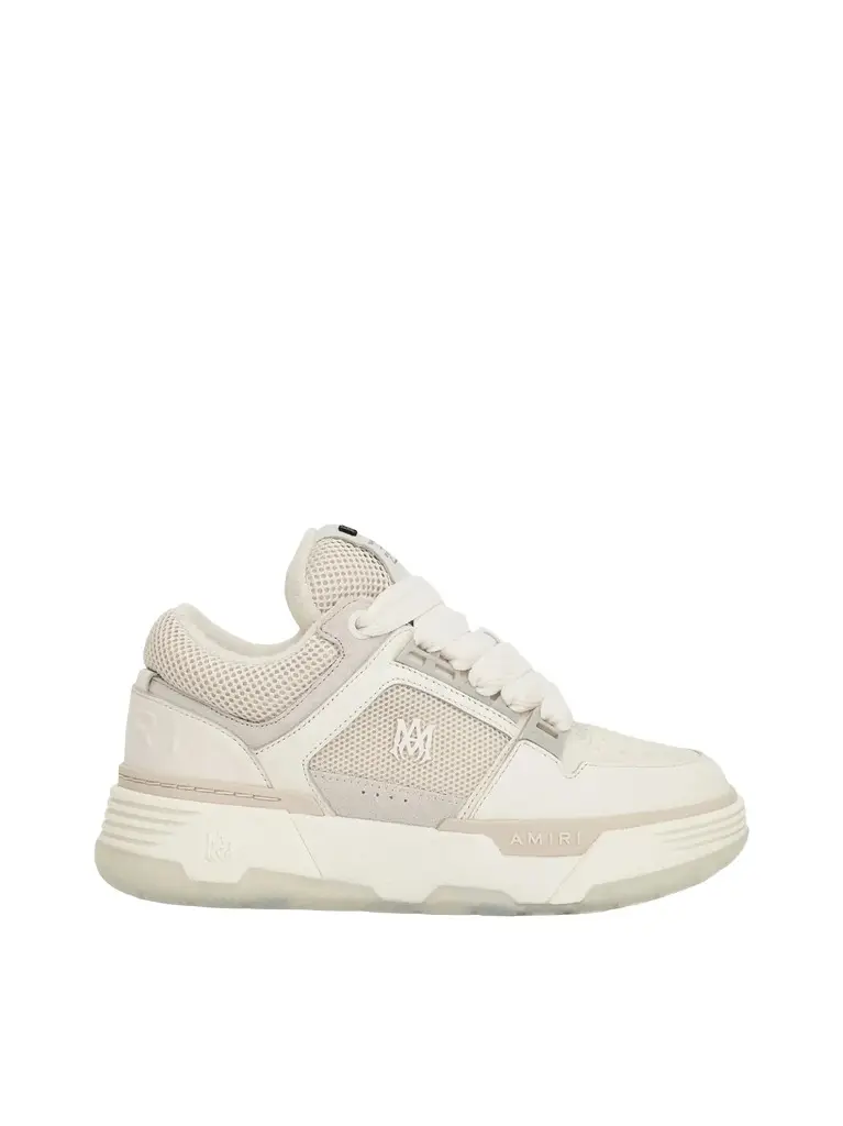 AMIRI Ma-1 Sneaker in Alabaster White | Image 1 AMIRI Ma-1 Sneaker in Alabaster White | Image 1
