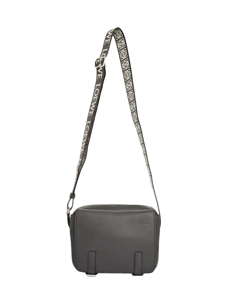 Loewe Military Messenger XS Bag in Dark Grey