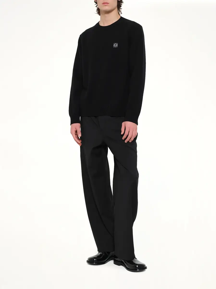 Loewe Anagram Embroidered Knit Sweater | Thumbnail 4 Loewe Anagram Embroidered Knit Sweater | Thumbnail 4
