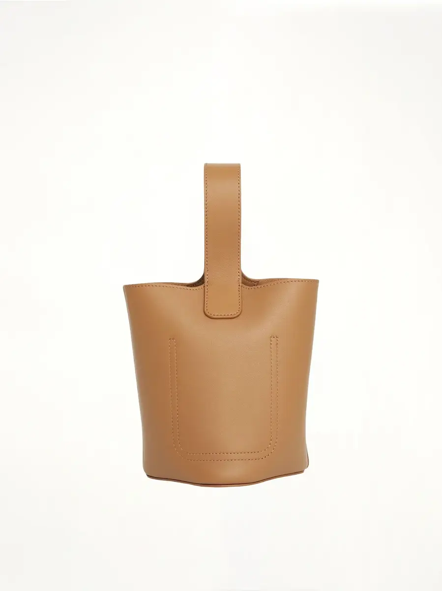 Loewe Mini Pebble Bucket Bag in Oak | Thumbnail 2 Loewe Mini Pebble Bucket Bag in Oak | Thumbnail 2