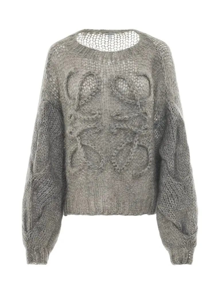 Loewe Anagram Mohair Sweater in | Image 1 Loewe Anagram Mohair Sweater in | Image 1