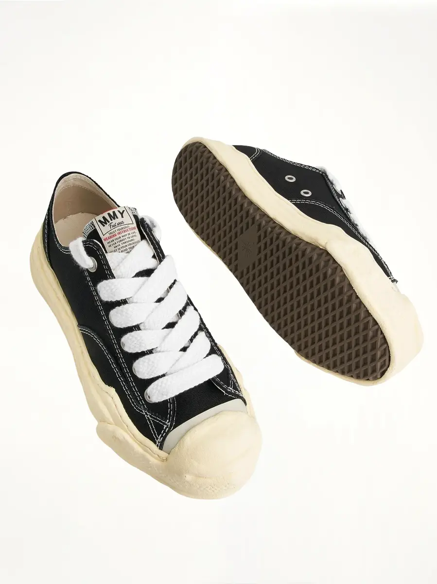 Maison MIHARA YASUHIRO Hank OG Vintage Sneaker in Black/white | Thumbnail 4 Maison MIHARA YASUHIRO Hank OG Vintage Sneaker in Black/white | Thumbnail 4