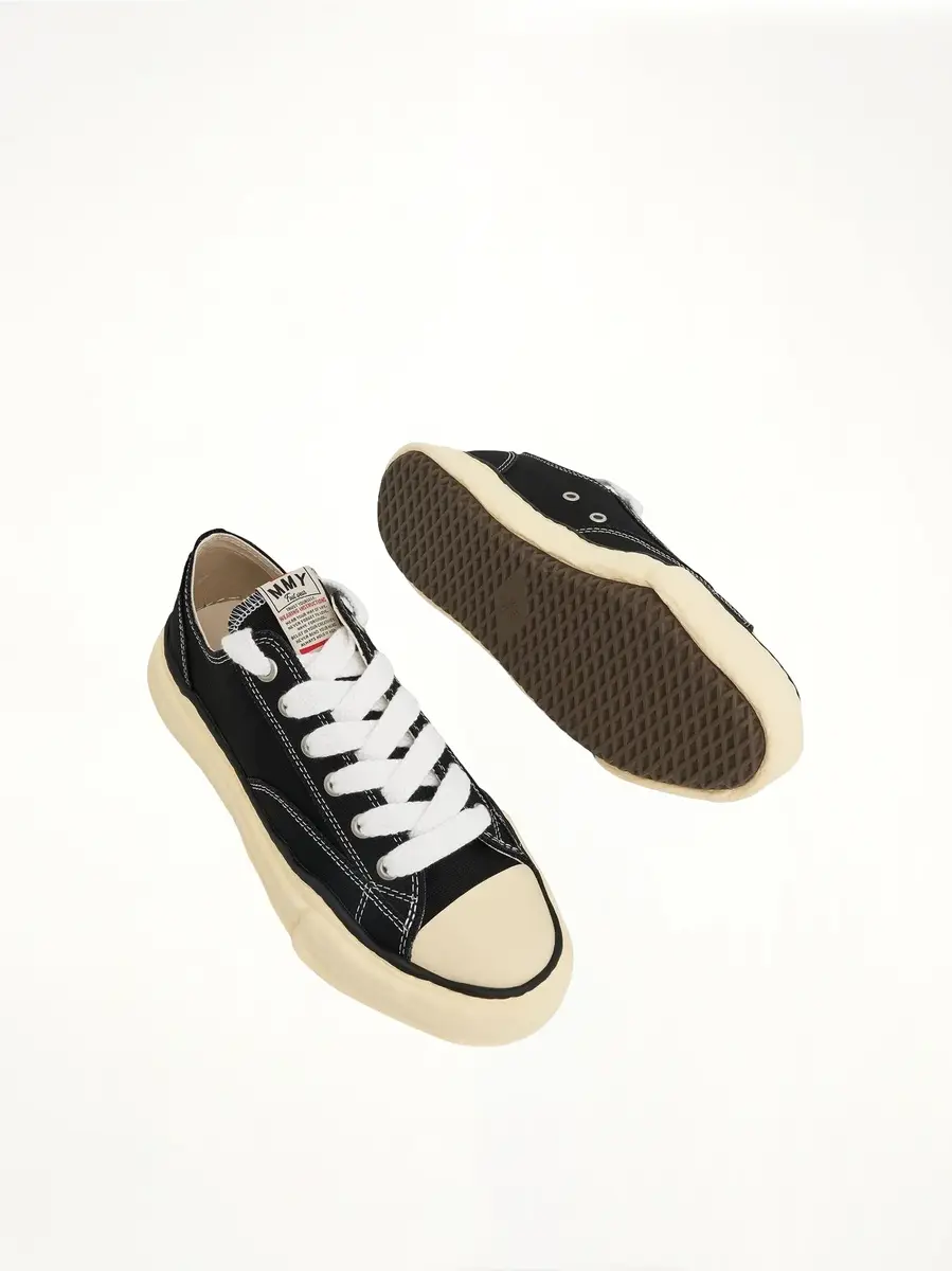 Maison MIHARA YASUHIRO Peterson OG Vintage Sneaker in Black/white | Thumbnail 4
