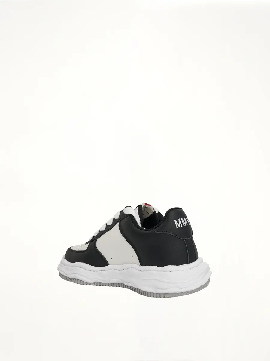 Maison MIHARA YASUHIRO Wayne OG Sole Sneaker in Black/white | Thumbnail 2