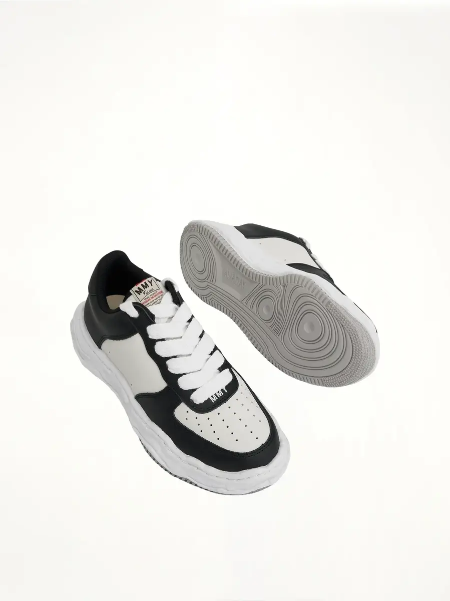 Maison MIHARA YASUHIRO Wayne OG Sole Sneaker in Black/white | Thumbnail 4