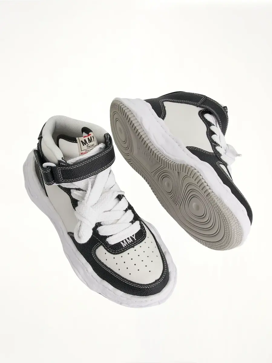 Maison MIHARA YASUHIRO Wayne OG High Sneaker in Black/white | Thumbnail 4 Maison MIHARA YASUHIRO Wayne OG High Sneaker in Black/white | Thumbnail 4