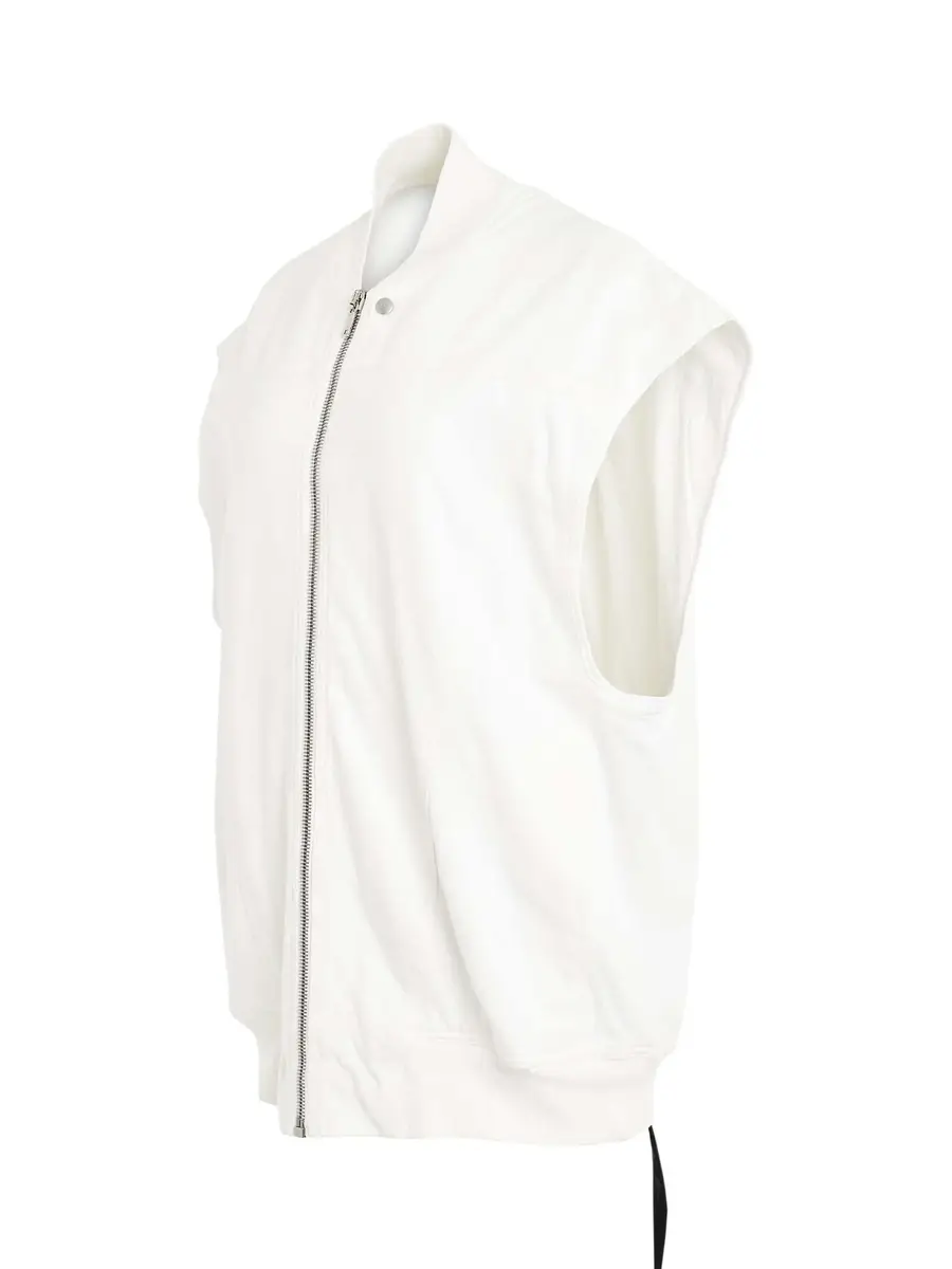 RICK OWENS DRKSHDW Jumbo Flight Vest in Milk | Thumbnail 3 RICK OWENS DRKSHDW Jumbo Flight Vest in Milk | Thumbnail 3