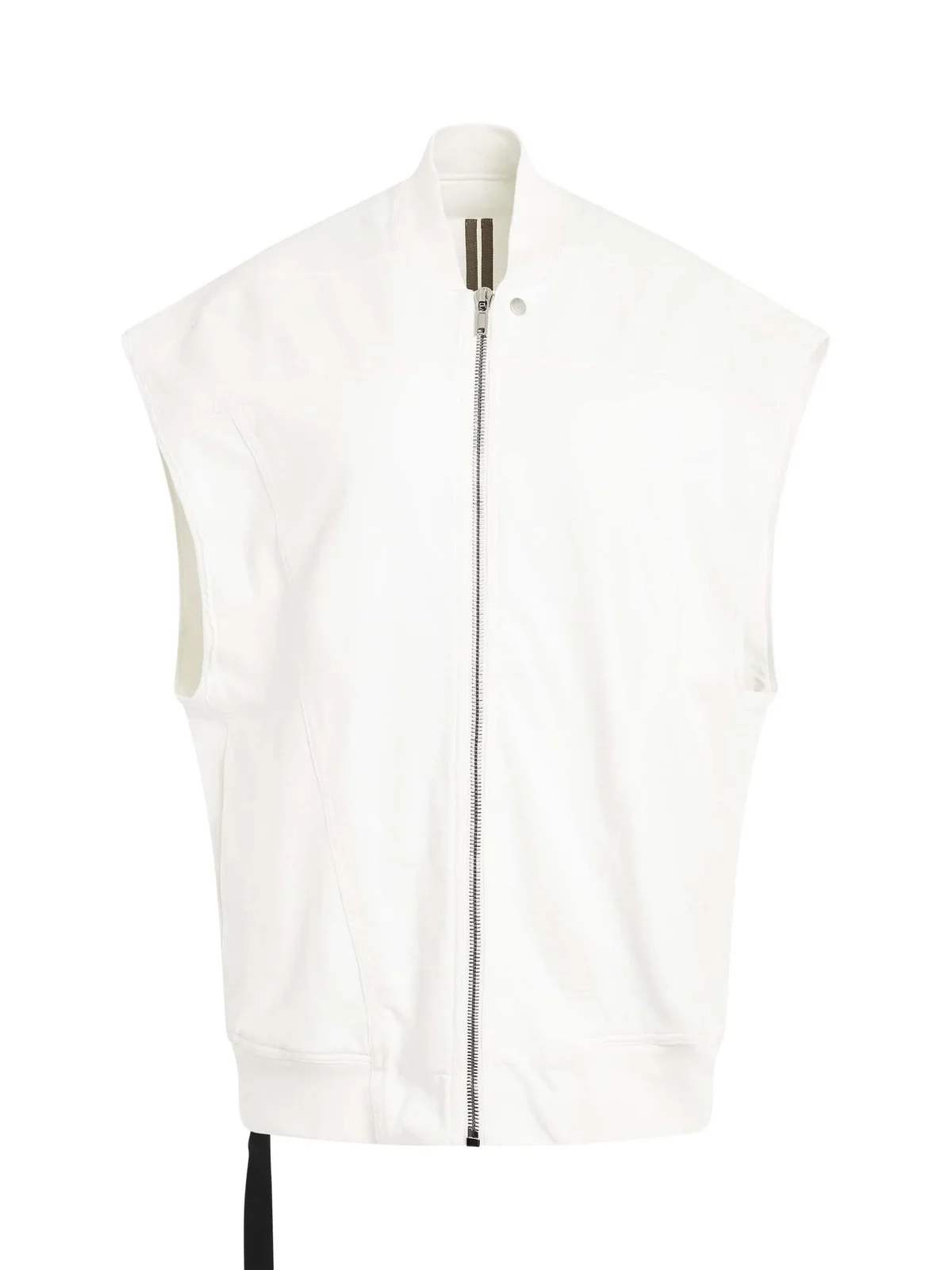 RICK OWENS DRKSHDW Jumbo Flight Vest in Milk