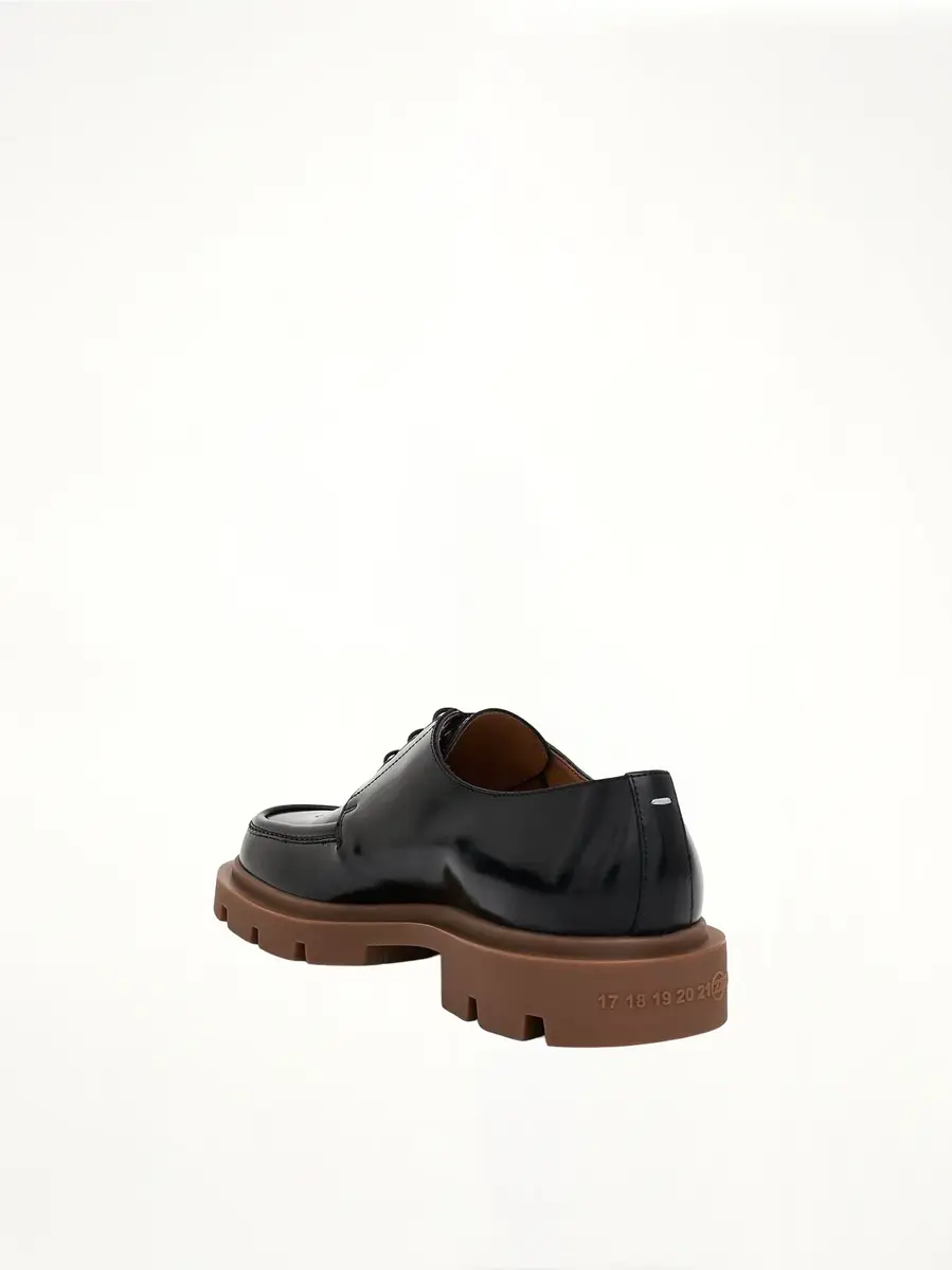 Maison Margiela Ivy Derby in Black/honey Black | Thumbnail 2 Maison Margiela Ivy Derby in Black/honey Black | Thumbnail 2