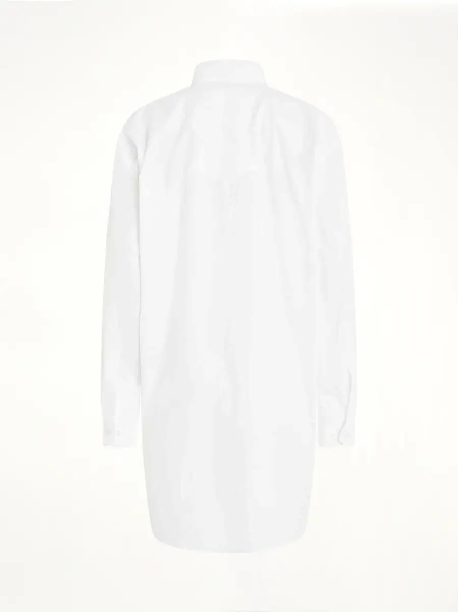 Maison Margiela Long Sleeve Cotton Poplin Shirt | Thumbnail 4 Maison Margiela Long Sleeve Cotton Poplin Shirt | Thumbnail 4