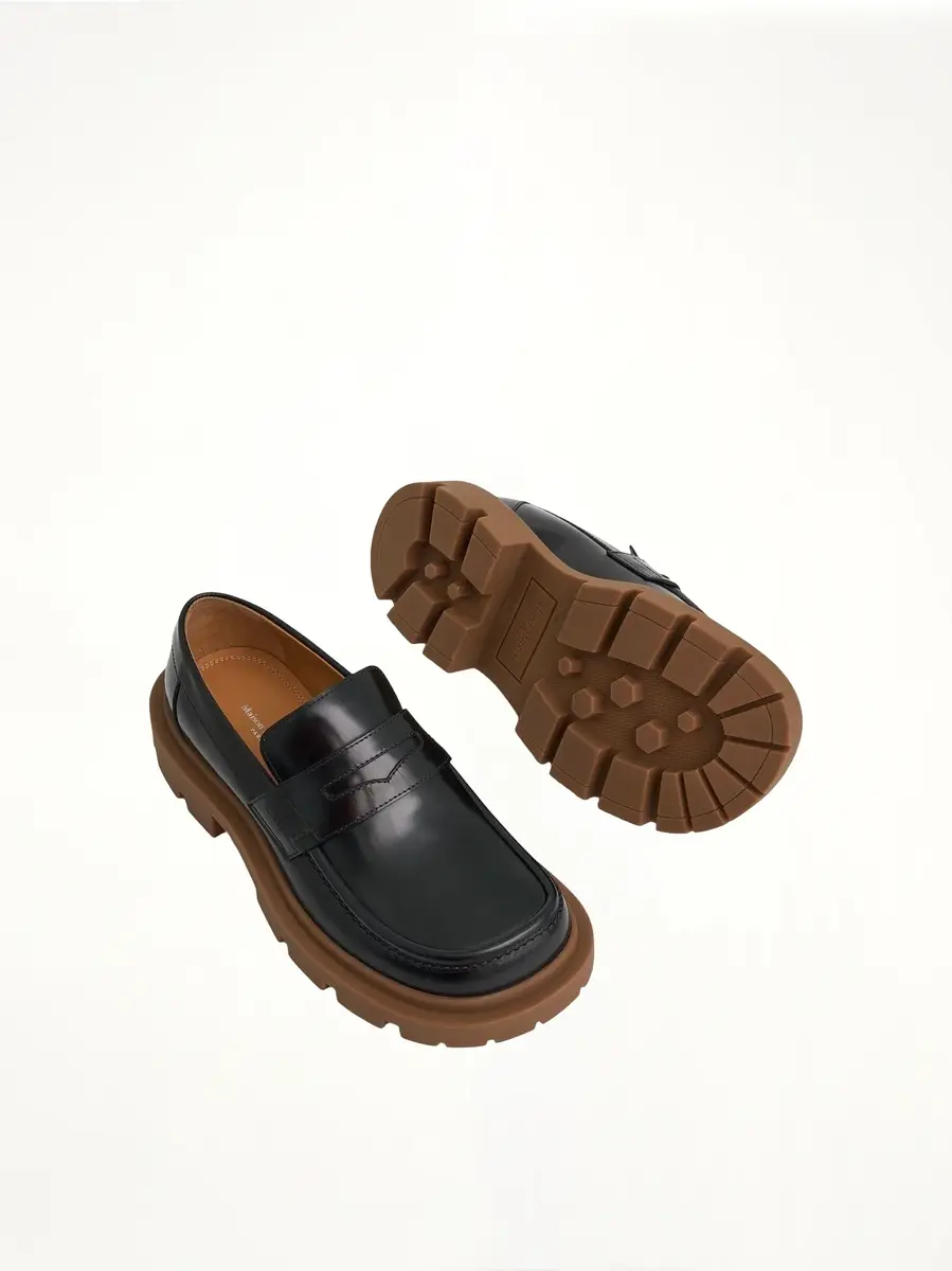 Maison Margiela Ivy Loafer in Black/honey | Thumbnail 4 Maison Margiela Ivy Loafer in Black/honey | Thumbnail 4