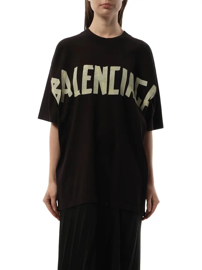 Balenciaga T-shirt Pleated Dress | Image 1 Balenciaga T-shirt Pleated Dress | Image 1