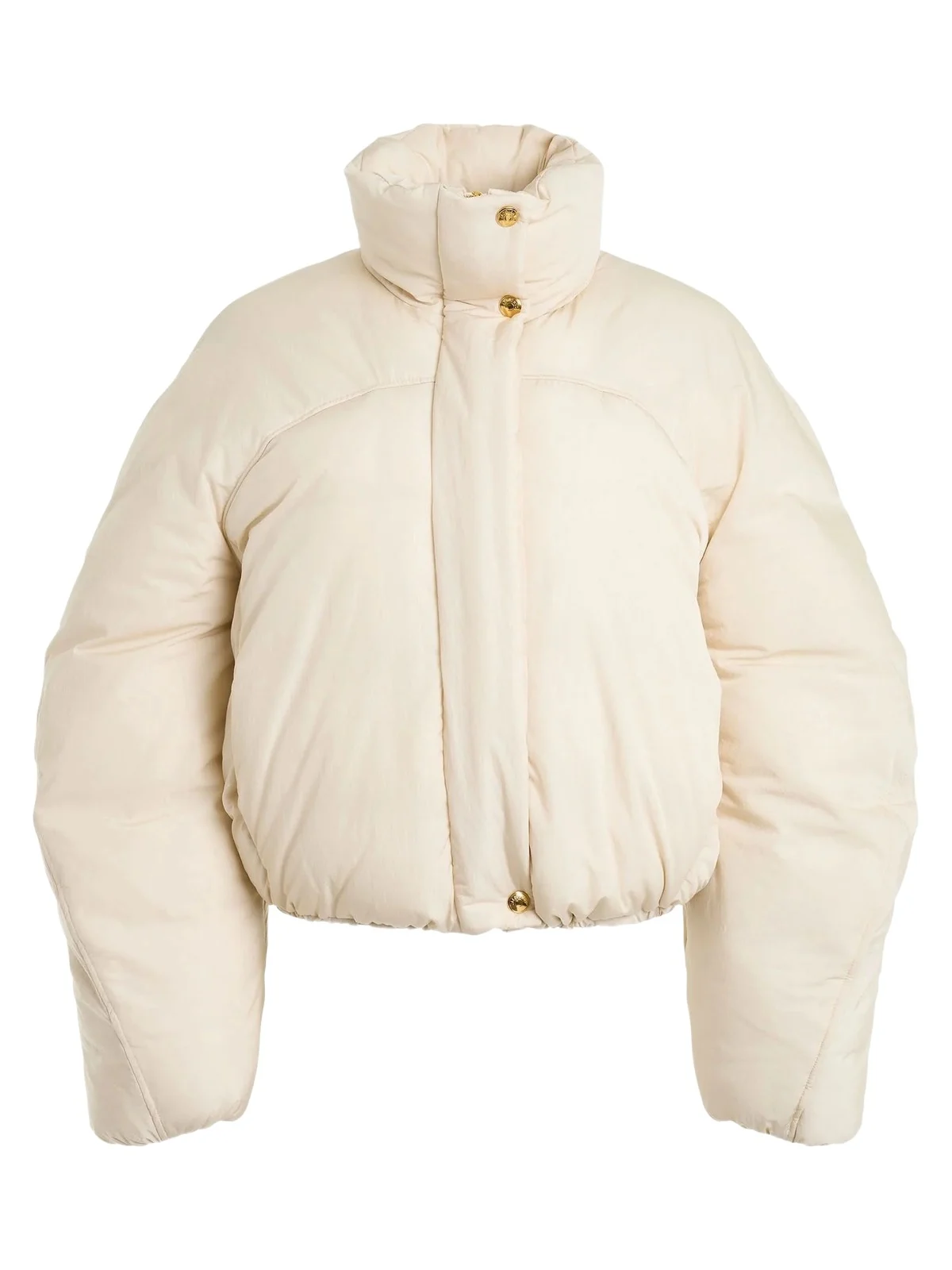La Doudoune Courte Caraco Jacket in Off White La Doudoune Courte Caraco Jacket in Off White