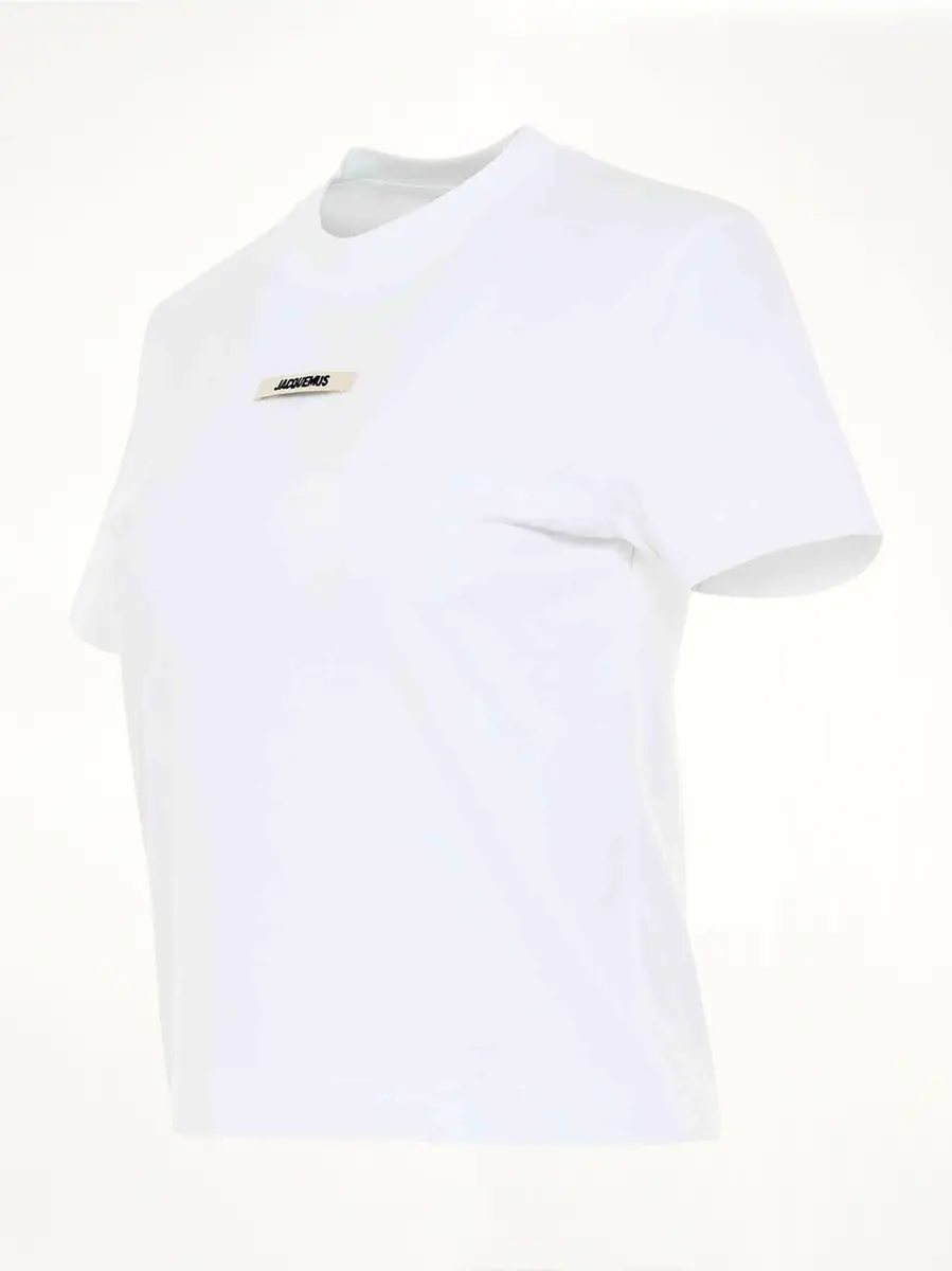 Jacquemus Gros Grain Logo T-shirt | Thumbnail 3 Jacquemus Gros Grain Logo T-shirt | Thumbnail 3