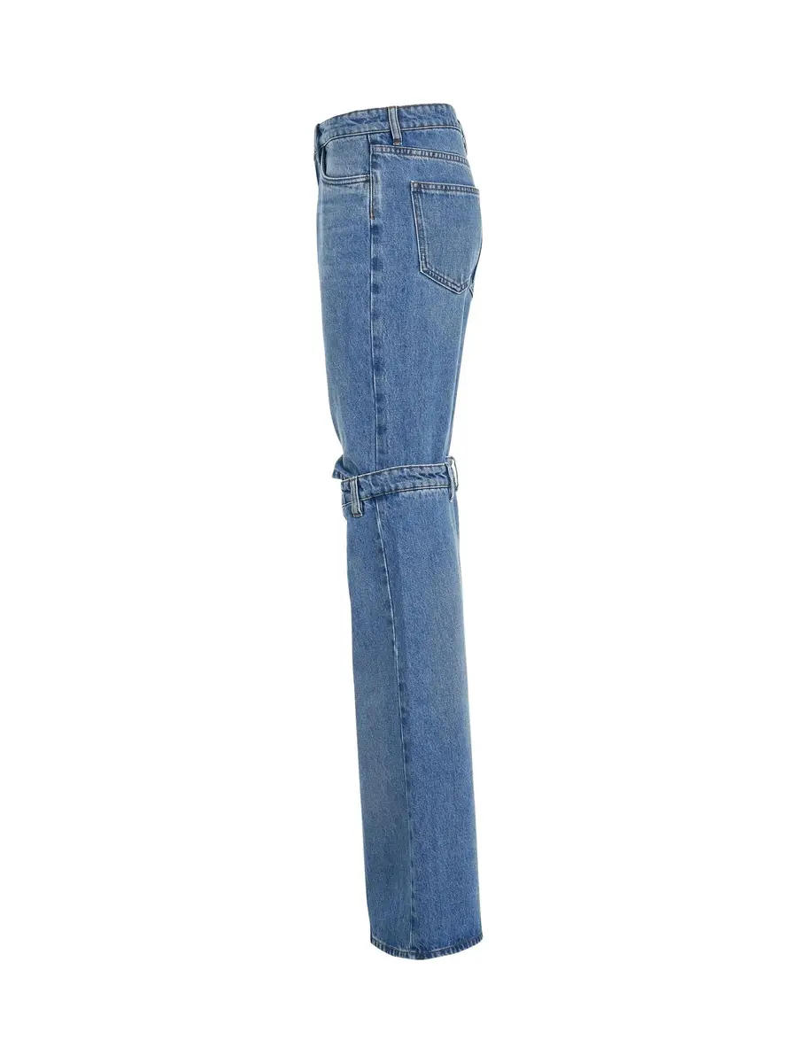 Coperni Open Knee Jeans in | Thumbnail 4 Coperni Open Knee Jeans in | Thumbnail 4