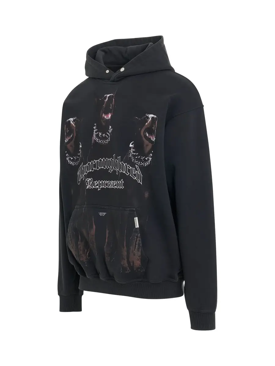 Represent Thoroughbred Hoodie in Vintage Black | Thumbnail 3 Represent Thoroughbred Hoodie in Vintage Black | Thumbnail 3