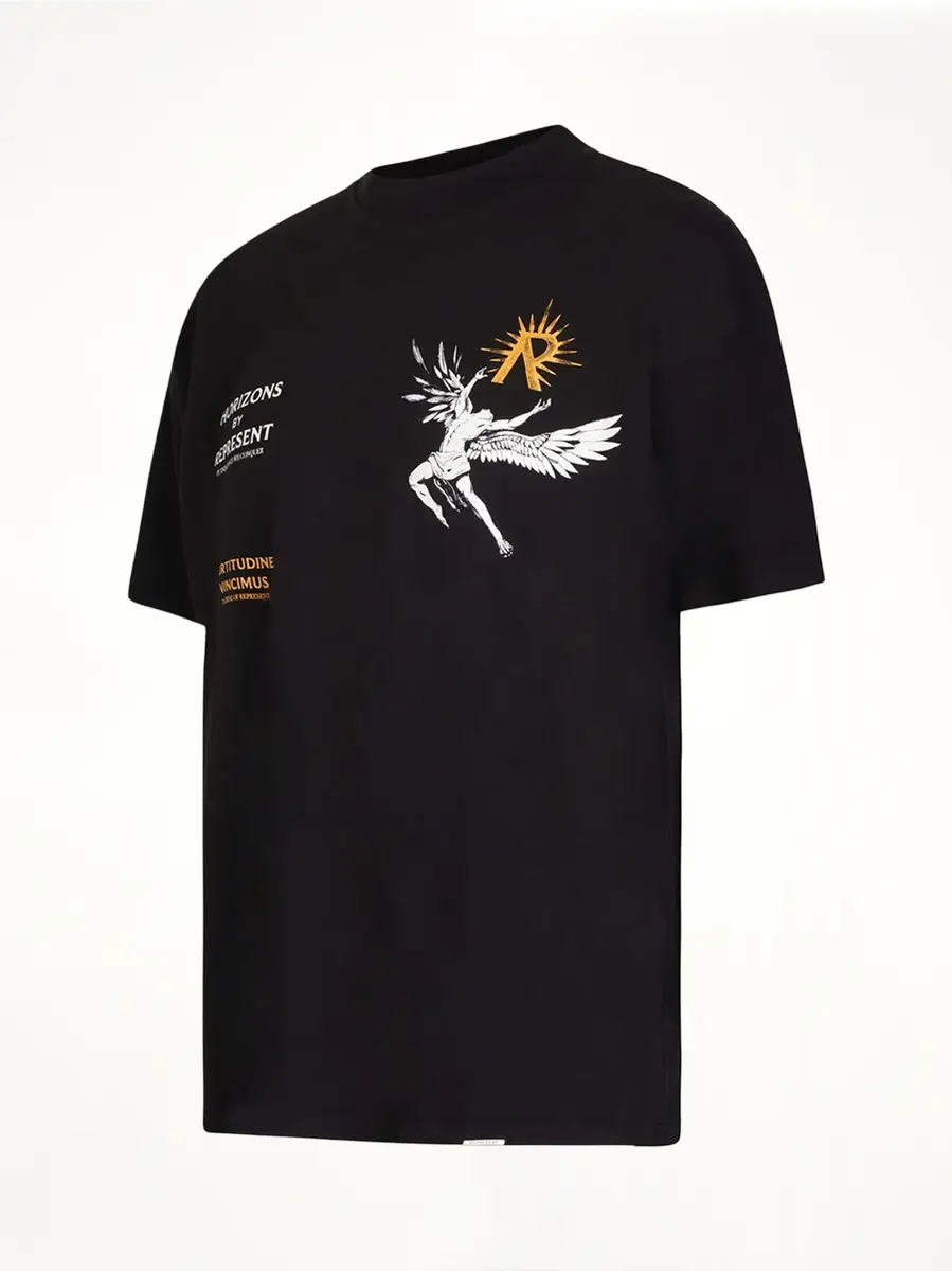 Represent Icarus T-shirt in Jet Black | Thumbnail 3 Represent Icarus T-shirt in Jet Black | Thumbnail 3