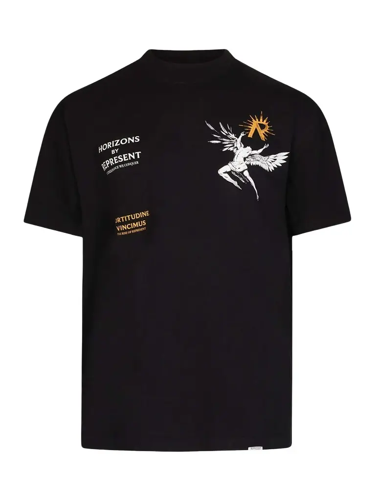 Represent Icarus T-shirt in Jet Black