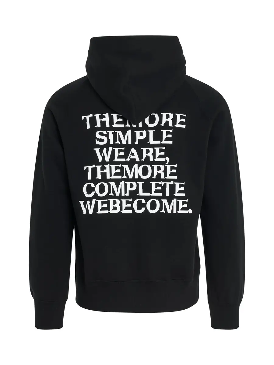 Sacai "Simple" Print Hoodie | Thumbnail 4 Sacai "Simple" Print Hoodie | Thumbnail 4