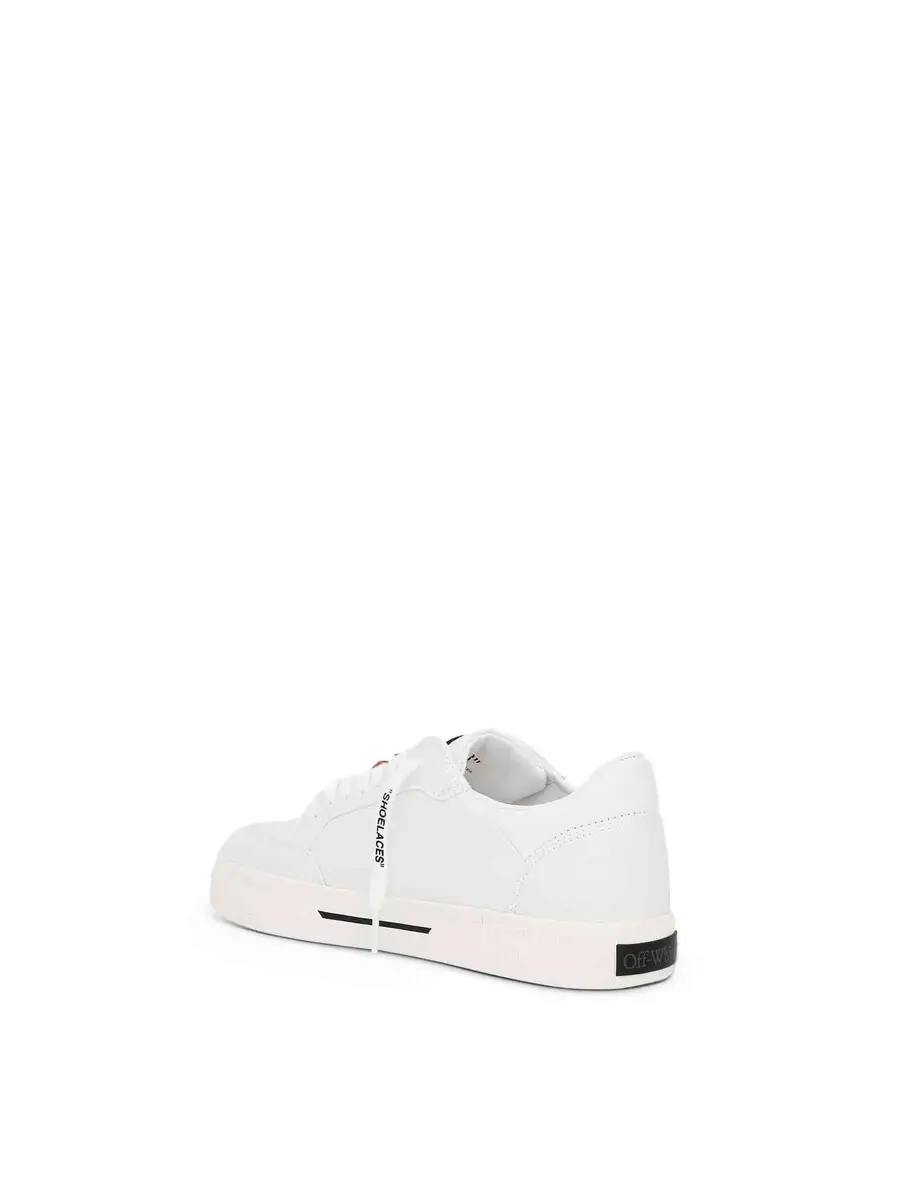 Off-White New Low Vulcanized Canvas Sneaker in White/black | Thumbnail 2