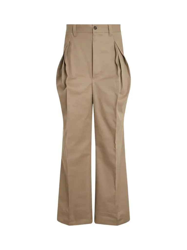 Maison Margiela Pleat Details Pants