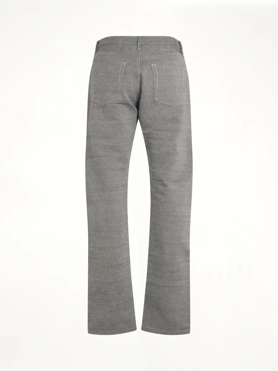 Maison Margiela Regular And Straight Pants in Caviar | Thumbnail 4 Maison Margiela Regular And Straight Pants in Caviar | Thumbnail 4