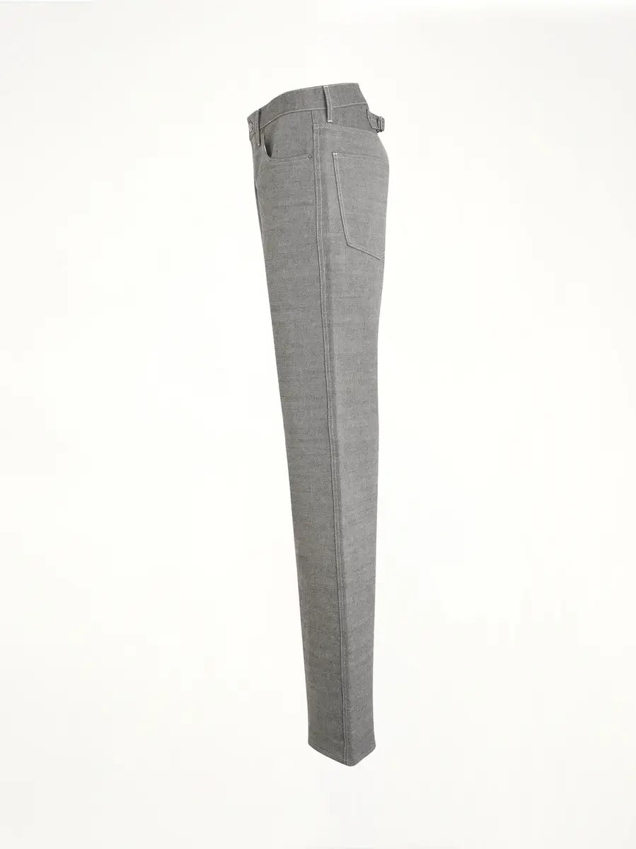 Maison Margiela Broken Twill 5 Pocket Pants in Caviar Grey | Thumbnail 2 Maison Margiela Broken Twill 5 Pocket Pants in Caviar Grey | Thumbnail 2