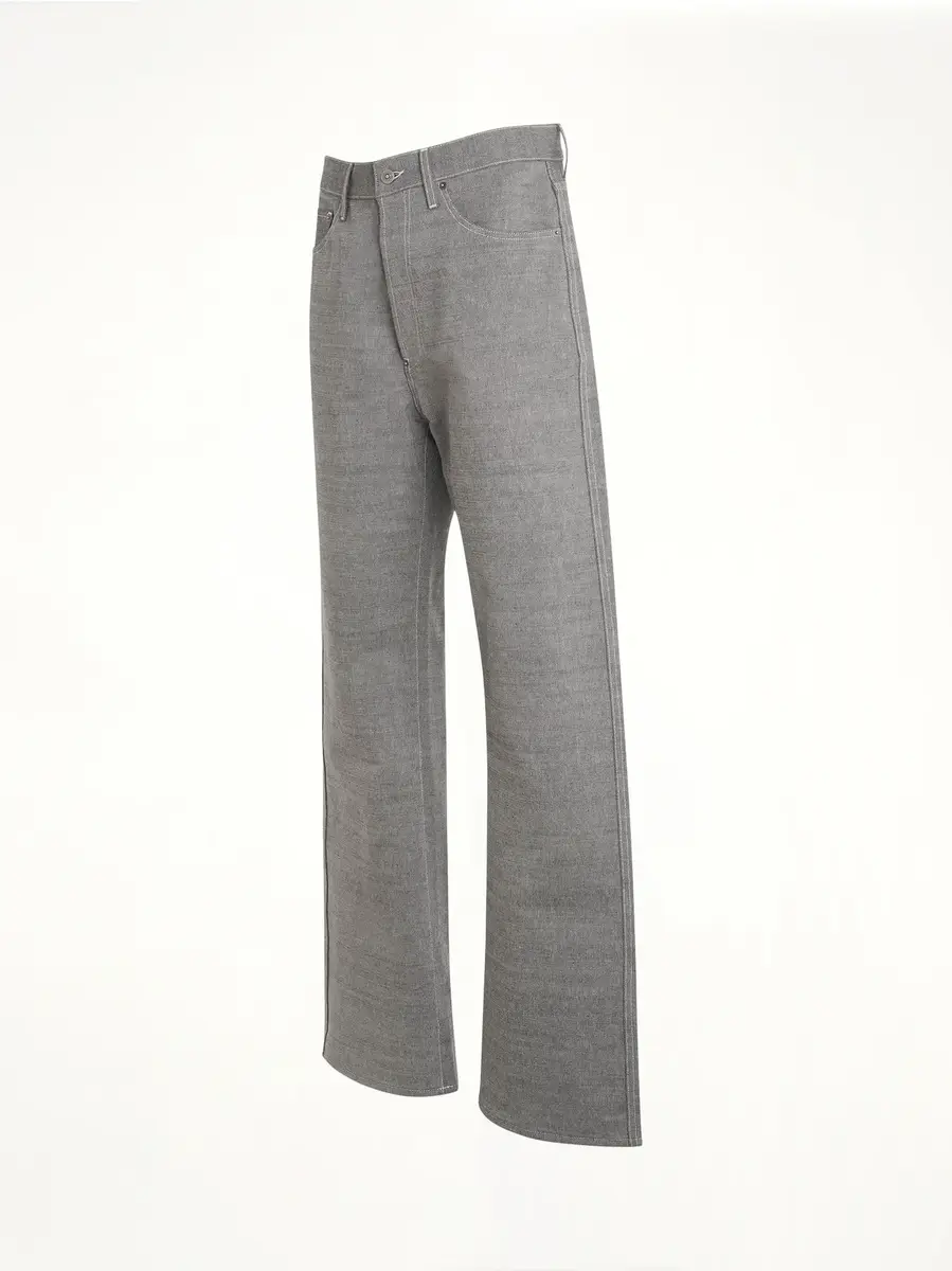 Maison Margiela Broken Twill 5 Pocket Pants in Caviar Grey | Thumbnail 3 Maison Margiela Broken Twill 5 Pocket Pants in Caviar Grey | Thumbnail 3