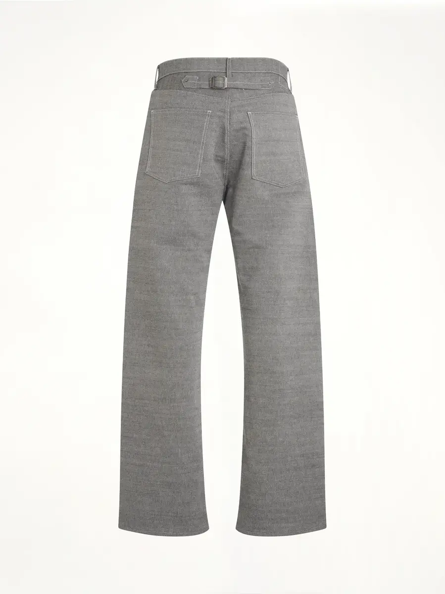 Maison Margiela Broken Twill 5 Pocket Pants in Caviar Grey | Thumbnail 4 Maison Margiela Broken Twill 5 Pocket Pants in Caviar Grey | Thumbnail 4