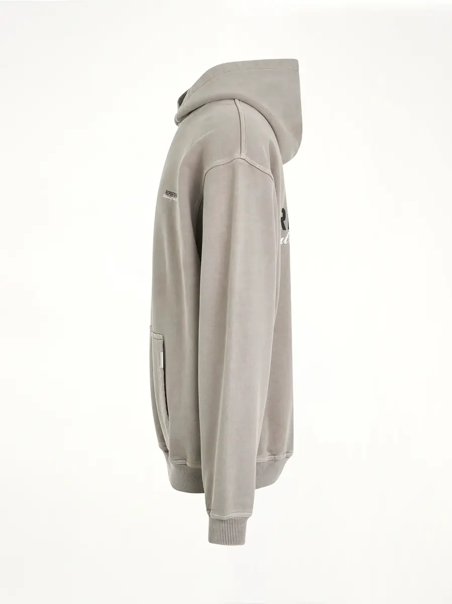 Represent Patron of The Club Hoodie in Mudstone | Thumbnail 2 Represent Patron of The Club Hoodie in Mudstone | Thumbnail 2