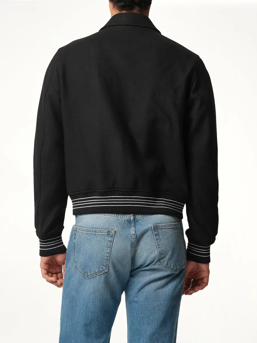 AMIRI Bones Jacket in Black/white Black | Thumbnail 6