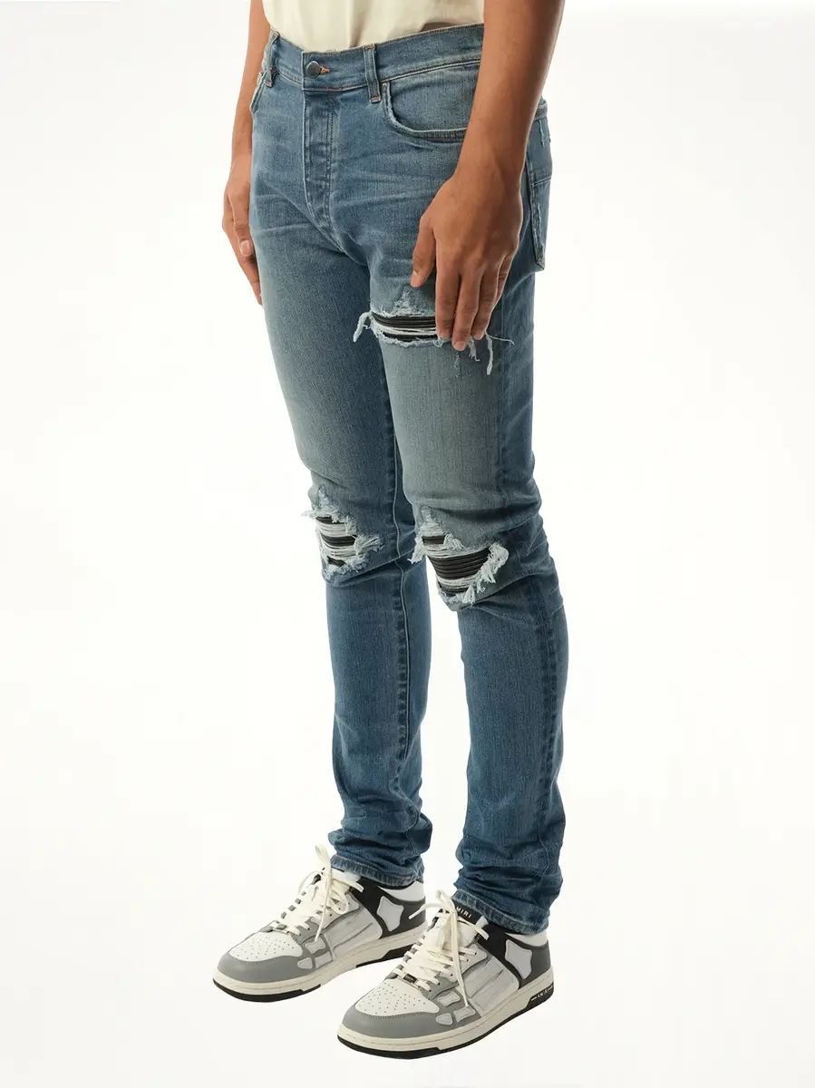 AMIRI Mx1 Distressed Jeans in Dark Indigo | Thumbnail 5 AMIRI Mx1 Distressed Jeans in Dark Indigo | Thumbnail 5