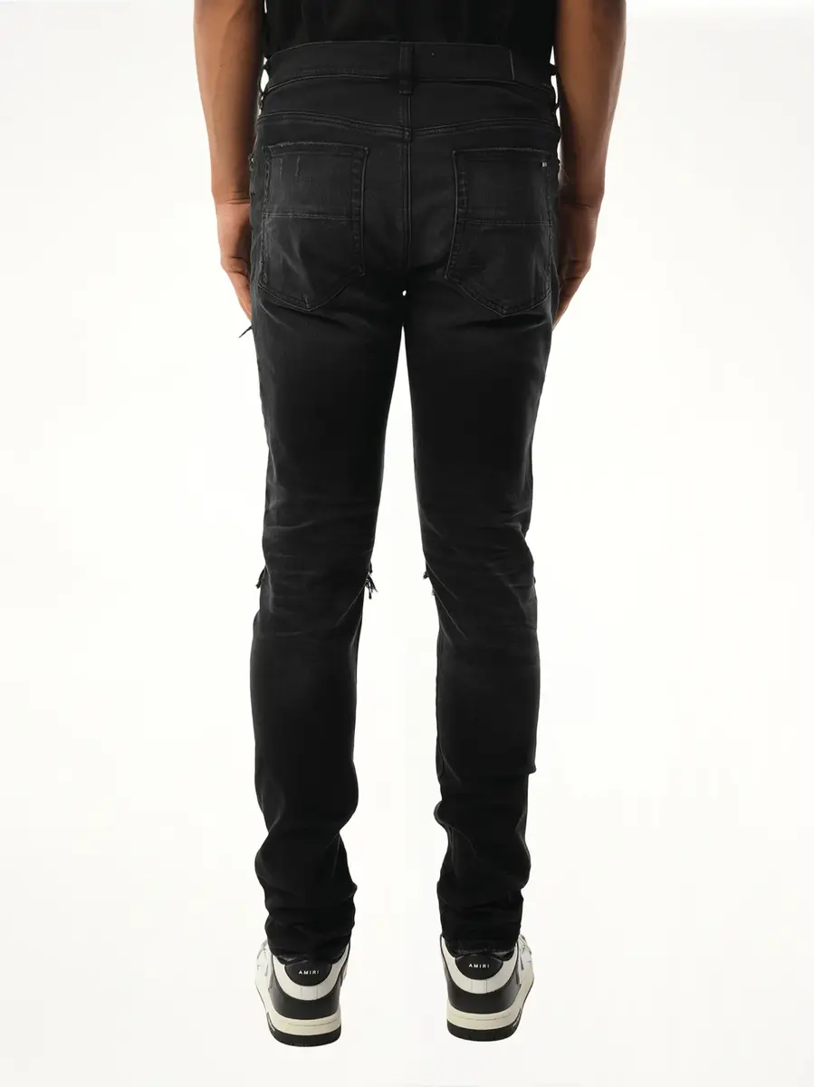 AMIRI Mx1 Ultrasuede Jeans in Vintage Black | Thumbnail 6 AMIRI Mx1 Ultrasuede Jeans in Vintage Black | Thumbnail 6