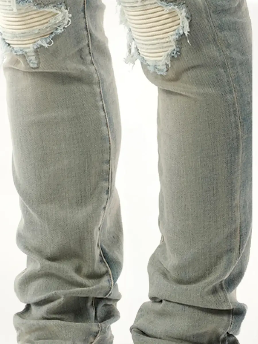 AMIRI Mx1 Ultrasuede Jeans in Antique Indigo | Thumbnail 6 AMIRI Mx1 Ultrasuede Jeans in Antique Indigo | Thumbnail 6