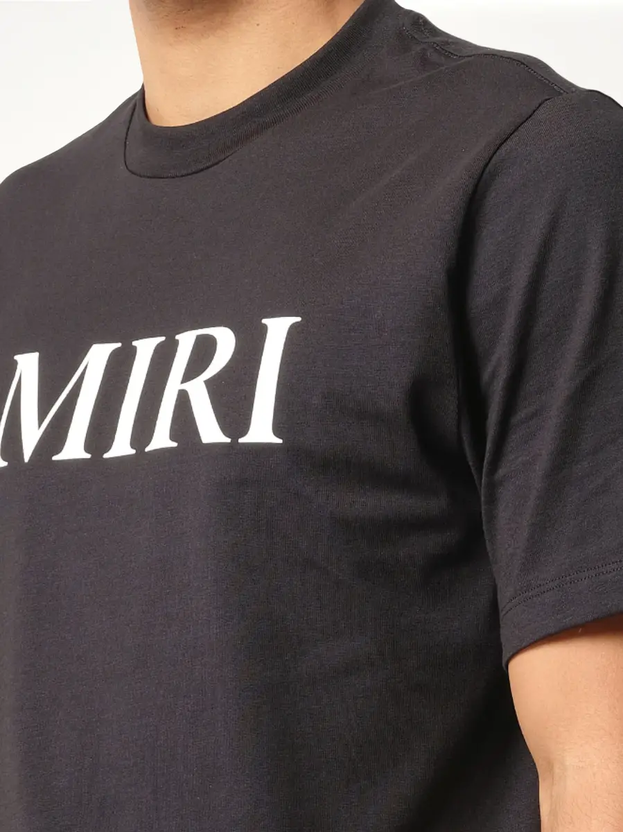 AMIRI Amiri Core Logo T-shirt in Black/white | Thumbnail 2 AMIRI Amiri Core Logo T-shirt in Black/white | Thumbnail 2