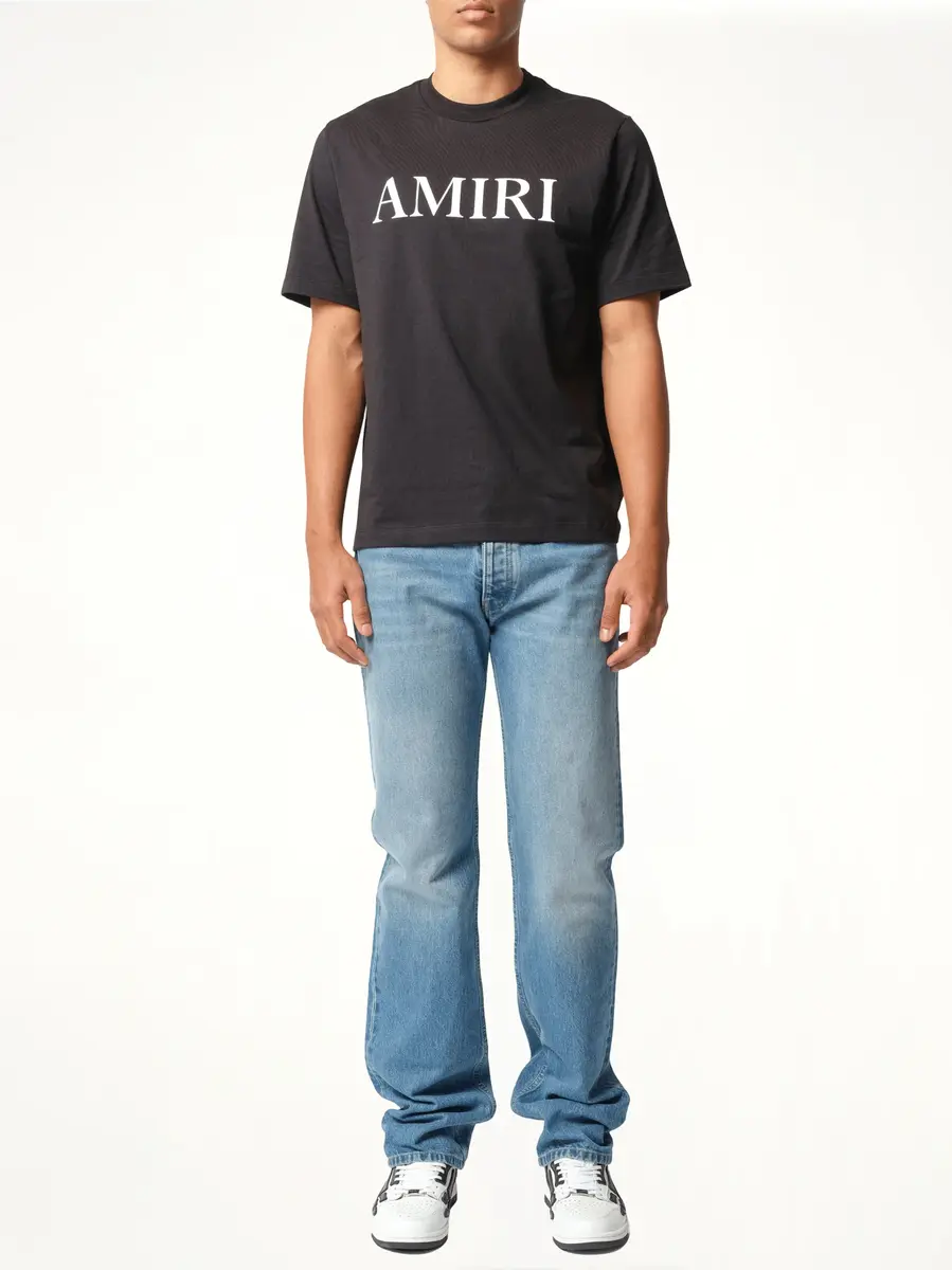 AMIRI Amiri Core Logo T-shirt in Black/white | Thumbnail 4 AMIRI Amiri Core Logo T-shirt in Black/white | Thumbnail 4