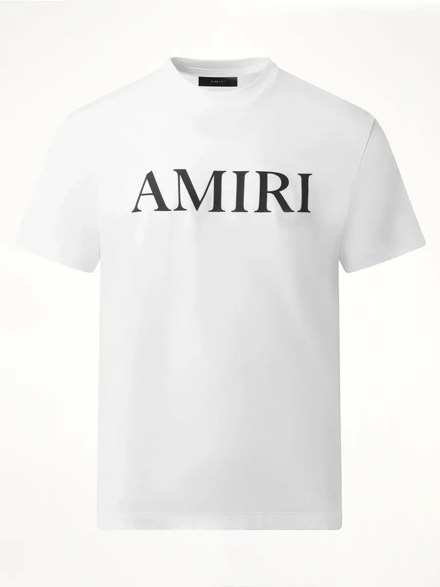 AMIRI Amiri Core Logo T-shirt in White/black | Thumbnail 3 AMIRI Amiri Core Logo T-shirt in White/black | Thumbnail 3