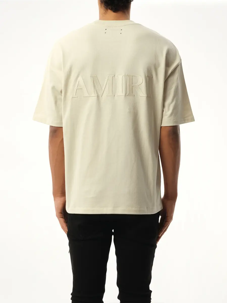 AMIRI Amiri Oversized T-shirt in Birch Beige | Thumbnail 6