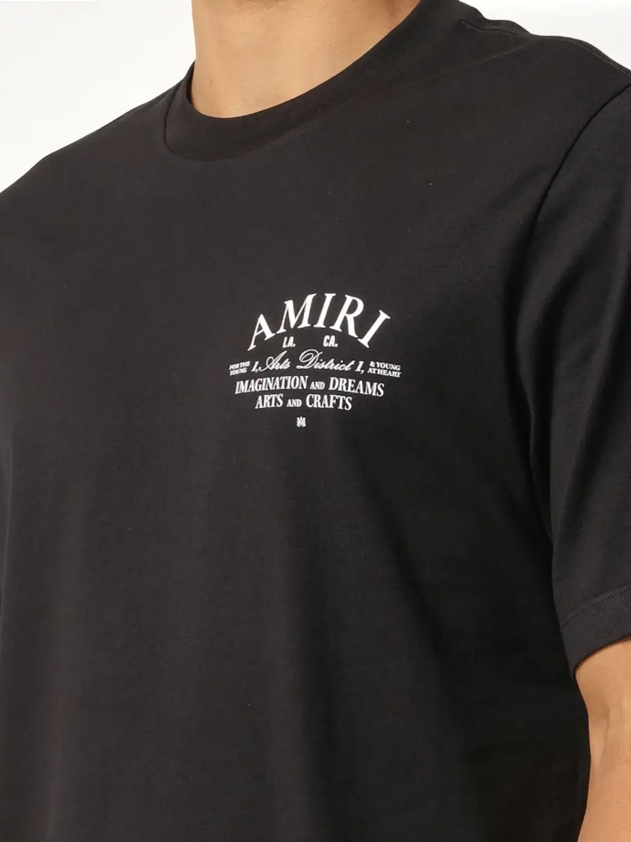 AMIRI Amiri Arts District T-shirt in Black/white | Thumbnail 2 AMIRI Amiri Arts District T-shirt in Black/white | Thumbnail 2