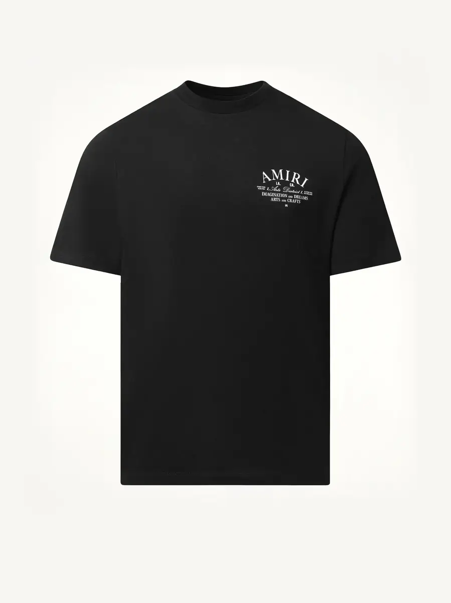 AMIRI Amiri Arts District T-shirt in Black/white | Thumbnail 3 AMIRI Amiri Arts District T-shirt in Black/white | Thumbnail 3
