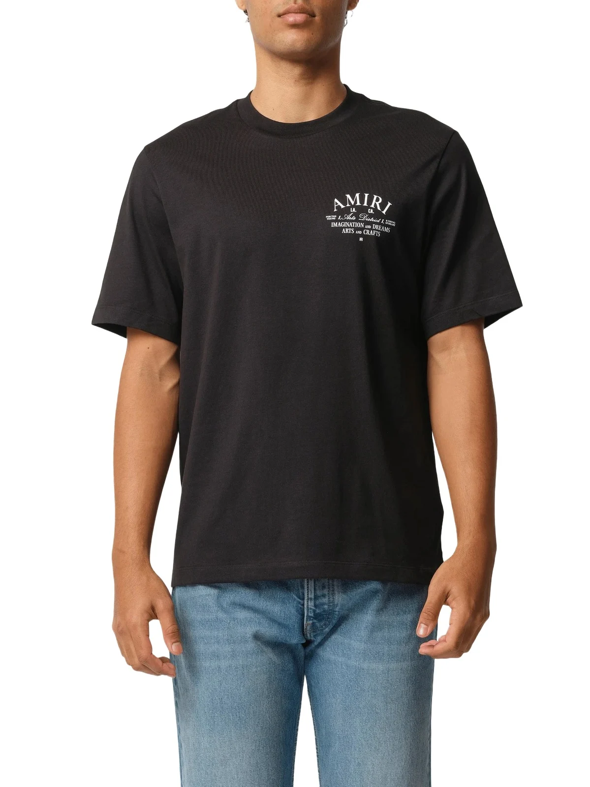 AMIRI Amiri Arts District T-shirt in Black/white