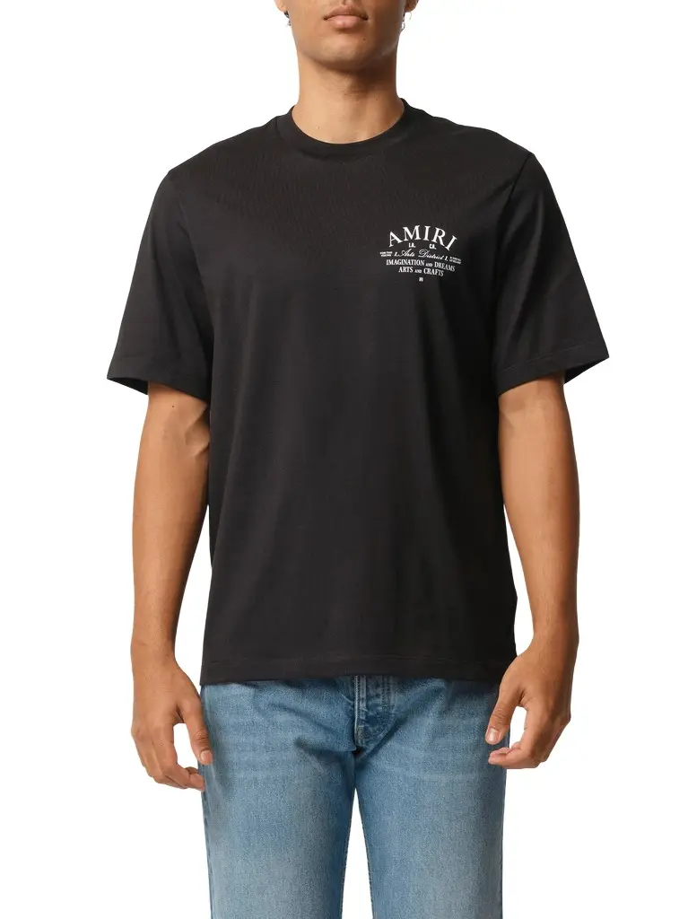 AMIRI Amiri Arts District T-shirt in Black/white
