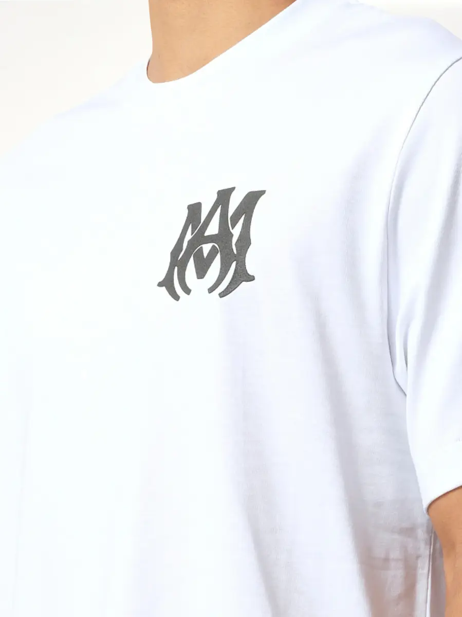 AMIRI MA Core Logo T-shirt in White/black | Thumbnail 2