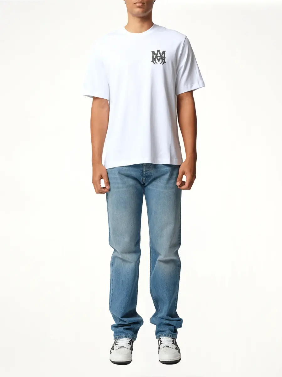 AMIRI MA Core Logo T-shirt in White/black | Thumbnail 4